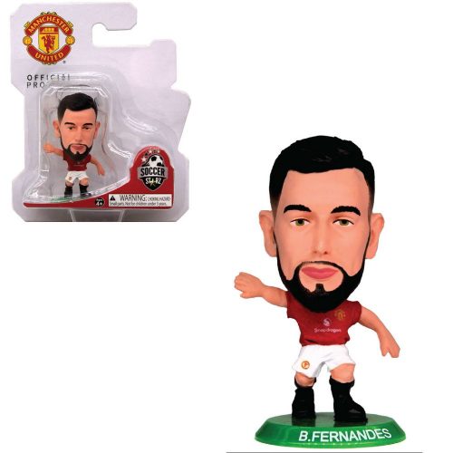 SoccerStarz Bruno Fernandez Focista Figura – Manchester United gyűjthető bábu