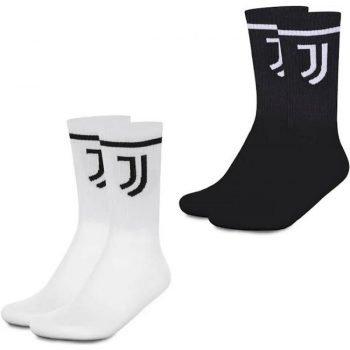   Juventus  2 zoknis szett - fekete és fehér színben, csapatlogóval