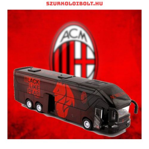 AC Milan csapatbusz - fém Milan modell busz (20 cm)