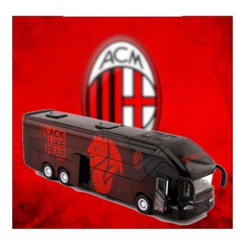 AC Milan csapatbusz - fém Milan modell busz (20 cm)