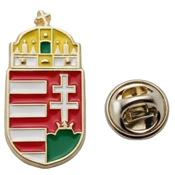 Hungary kitűző - Magyar szurkolói termék (piros-fehér-zöld)