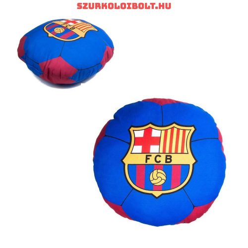 FC Barcelona kispárna (focilabda alakú) - eredeti, liszenszelt FCB klubtermék