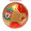 Liverpool FC "Signature" labda - normál (5-ös méretű) Liverpool címeres focilabda a csapat tagjainak aláírásával
