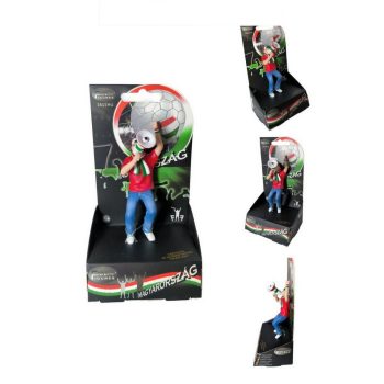   Magyarország Szurkolói Figura - Kézzel Festett, Élethű Design (Vezérszurkoló)