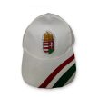 Hungary Baseball - fehér címeres magyar baseballsapka (magyar válogatott)