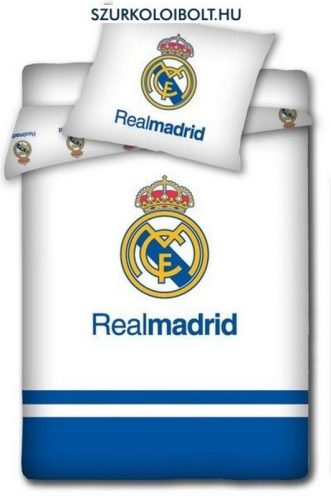 Real Madrid CF gyerek ágynemű garnitúra / szett - hivatalos, liszenszelt ajándéktárgy (kétoldalas, pamut)