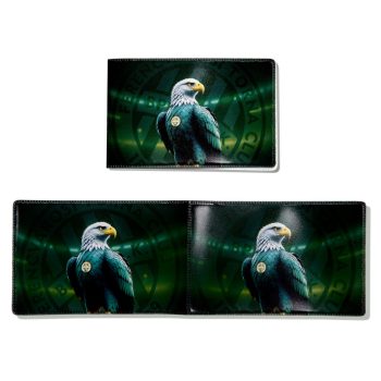   Ferencváros zöld igazolvány Tartó Fradi Sassal és Címerrel – A Fradi Hűsége Minden Napon