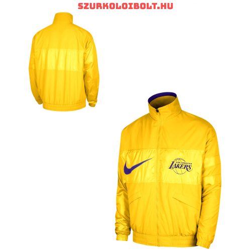 Nike Los Angeles Lakers kabát / dzseki - eredeti NBA Los Angeles Lakers dzseki