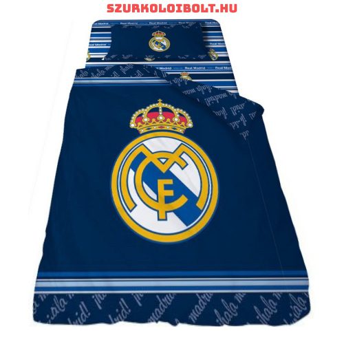 Real Madrid szurkolói ágynemű garnitúra / szett - hivatalos klubtermék (exclusive GREY)