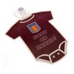 Aston Villa autós tábla "baba a fedélzeten" - Villa szurkolói ablaktábla