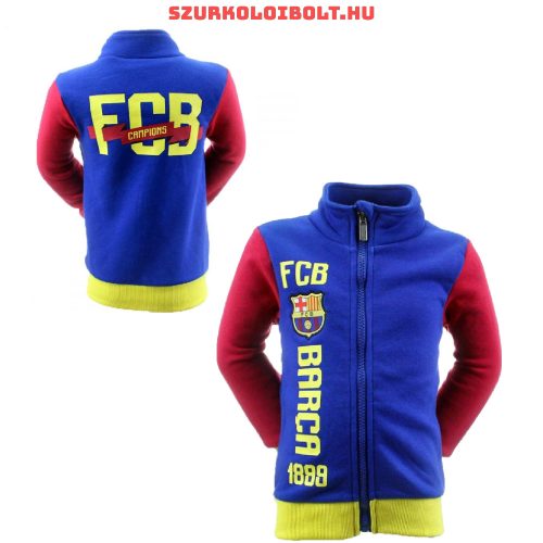 FC Barcelona gyerek melegítő / tréningfelső - liszenszelt FCB pullover (több méretben)