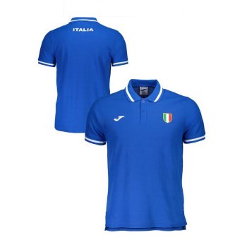   Olasz válogatott galléros póló (Joma) - Italia szurkolói ingnyakú póló (kék) 