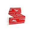 Liverpool FC "Alapítva 1892" kötött piros-fehér sál