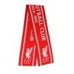 Liverpool FC "Alapítva 1892" kötött piros-fehér sál